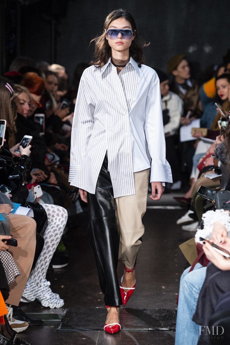 Angelica Erthal featured in  the Eudon Choi fashion show for Autumn/Winter 2019