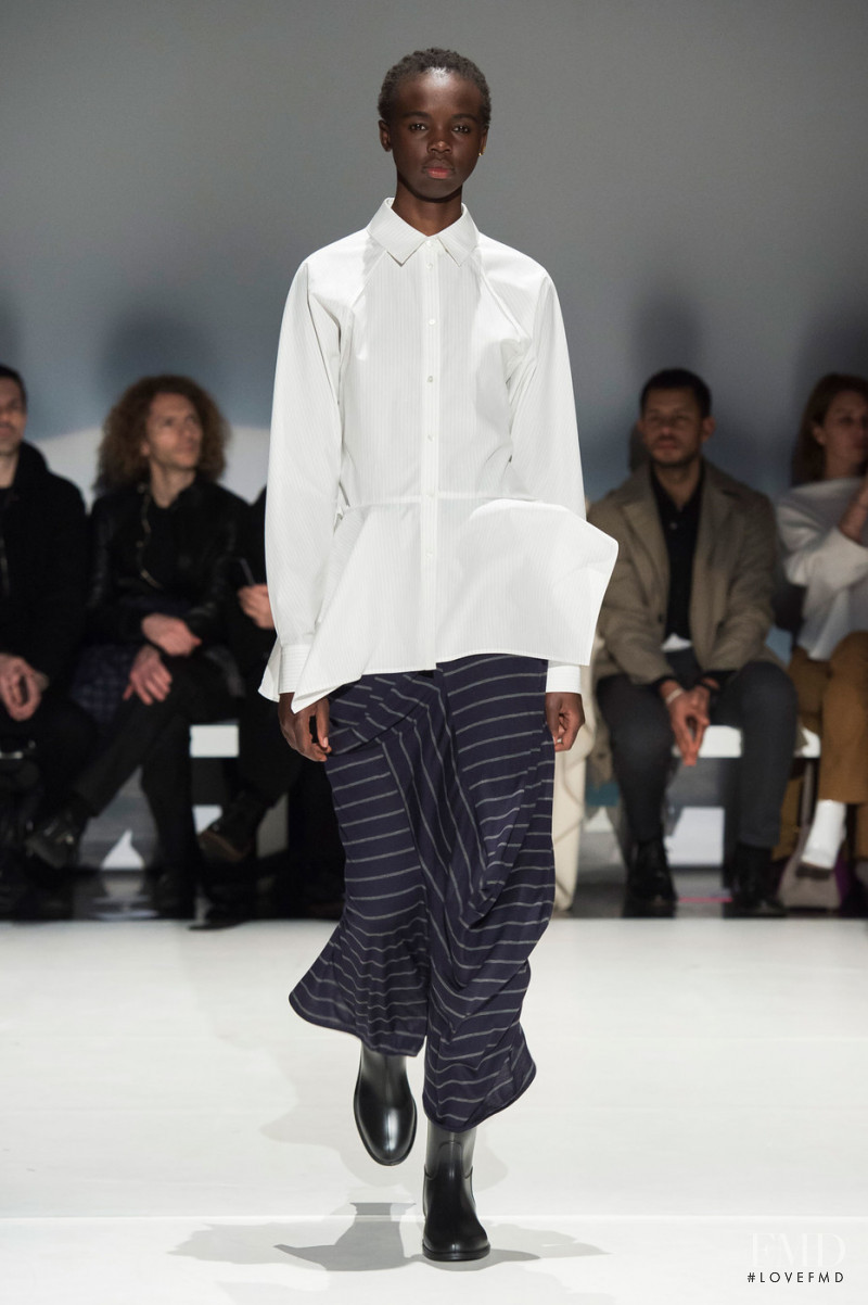 Akiima Ajak featured in  the Hussein Chalayan fashion show for Autumn/Winter 2019