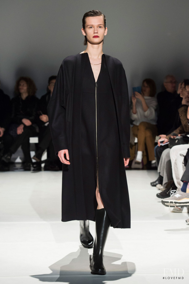 Daniela Kocianova featured in  the Hussein Chalayan fashion show for Autumn/Winter 2019