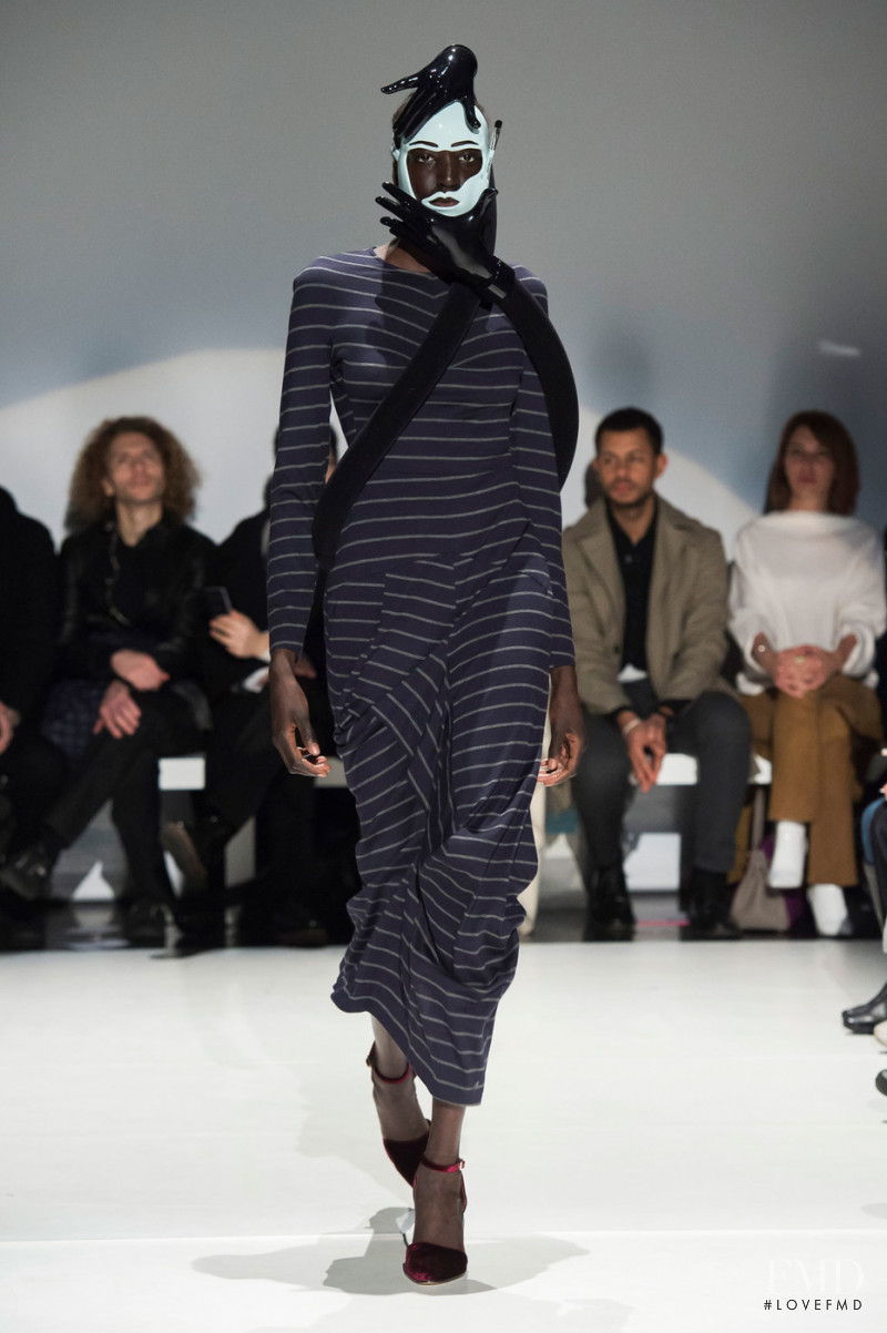 Niko Riam featured in  the Hussein Chalayan fashion show for Autumn/Winter 2019