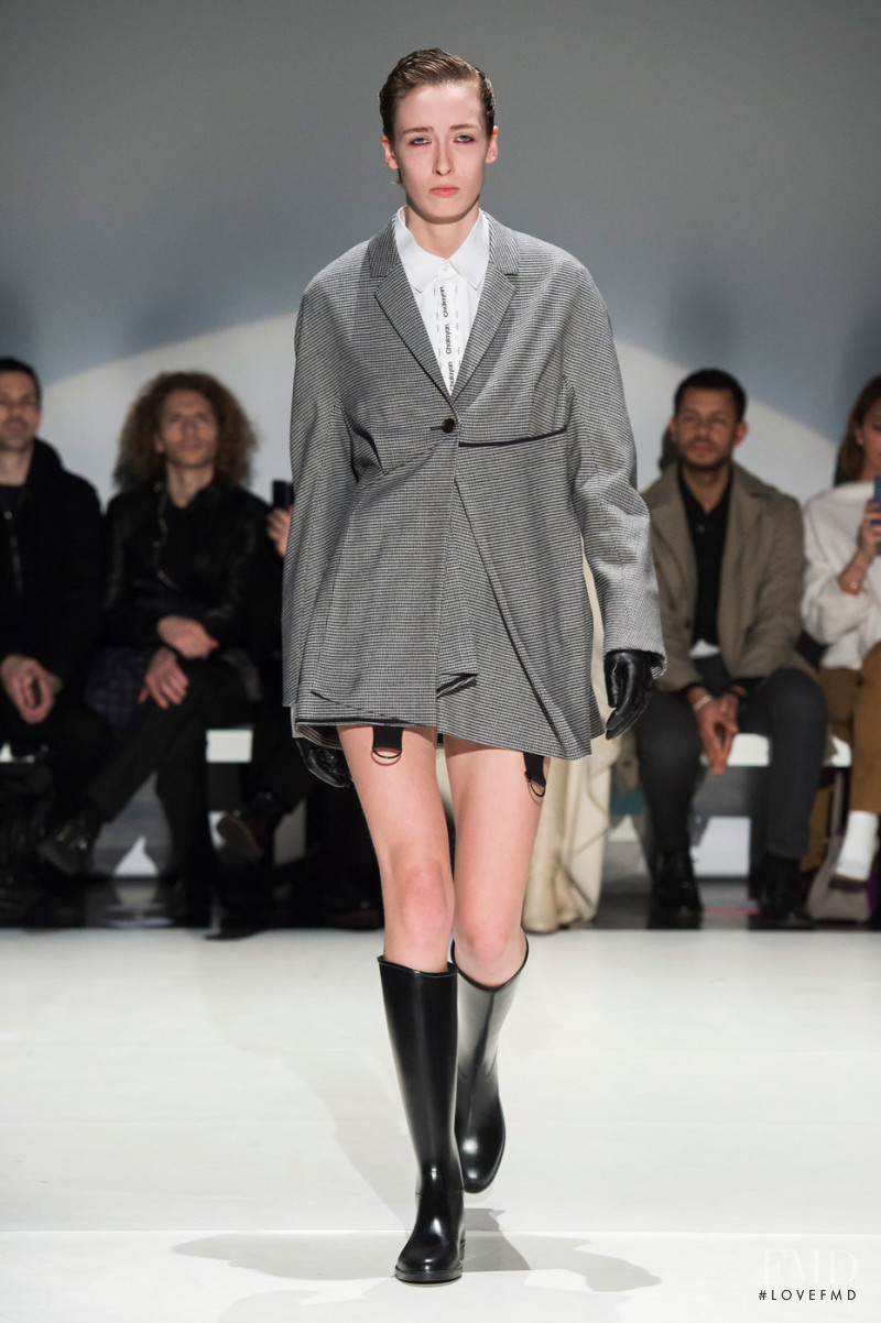 Georgia Howorth featured in  the Hussein Chalayan fashion show for Autumn/Winter 2019