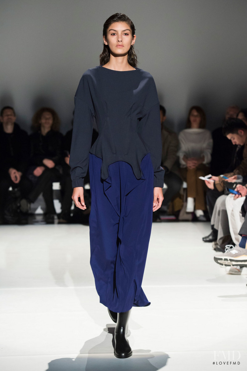 Rossana Latallada featured in  the Hussein Chalayan fashion show for Autumn/Winter 2019