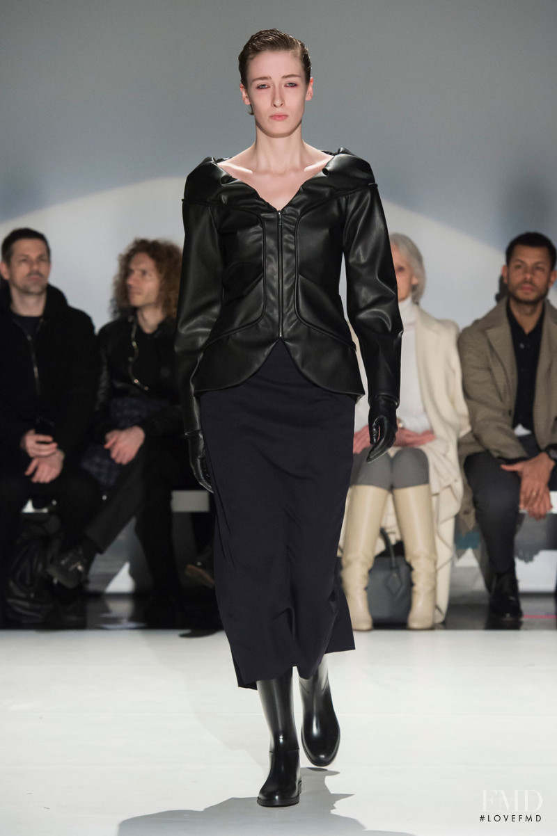 Georgia Howorth featured in  the Hussein Chalayan fashion show for Autumn/Winter 2019