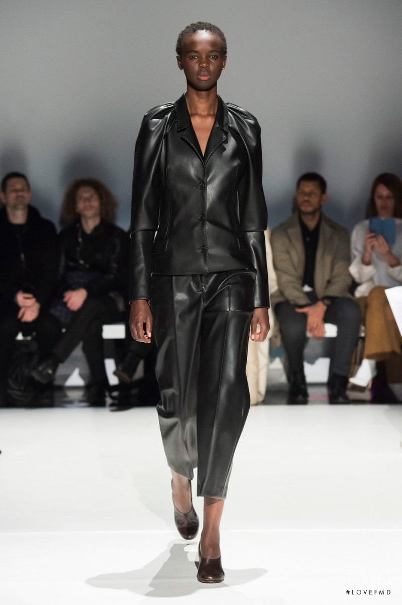 Akiima Ajak featured in  the Hussein Chalayan fashion show for Autumn/Winter 2019