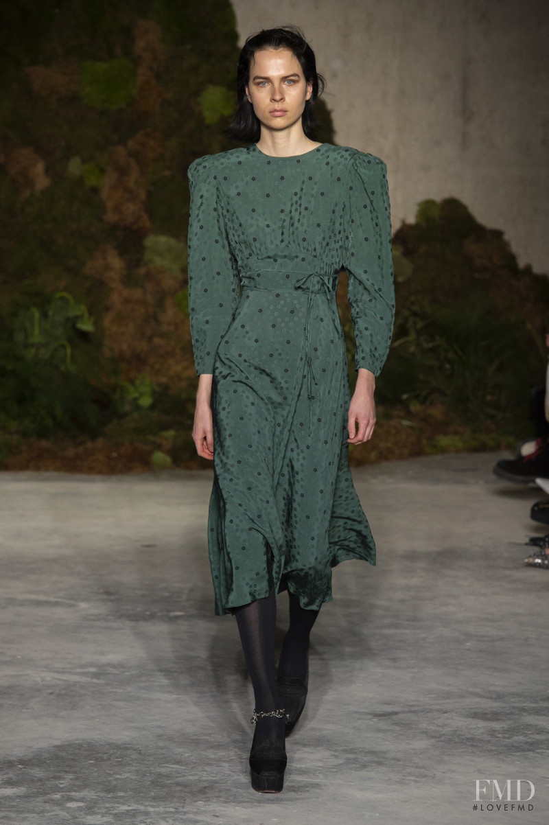 Willy Morsch featured in  the Alexa Chung fashion show for Autumn/Winter 2019