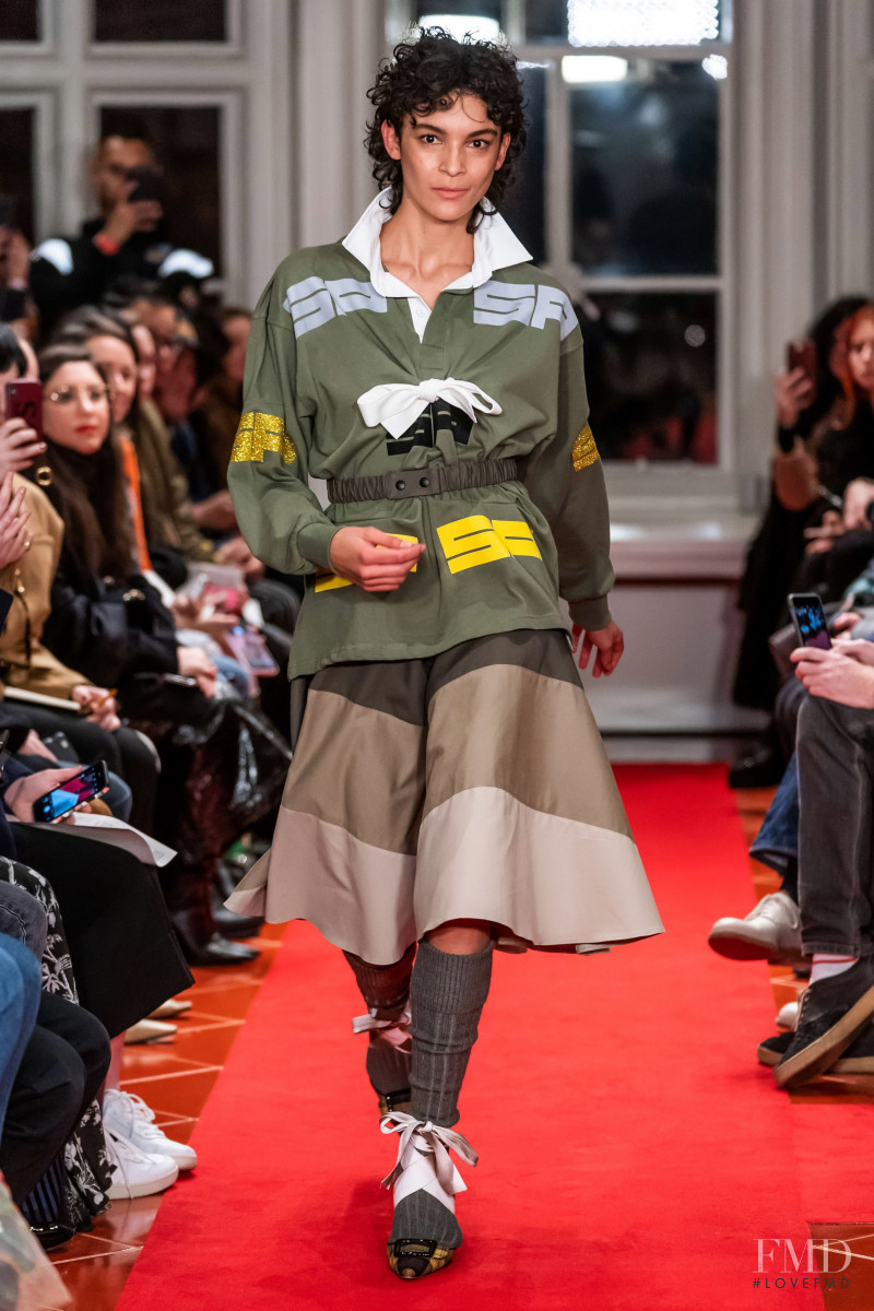 Jess Cole featured in  the Symonds Pearmain fashion show for Autumn/Winter 2019