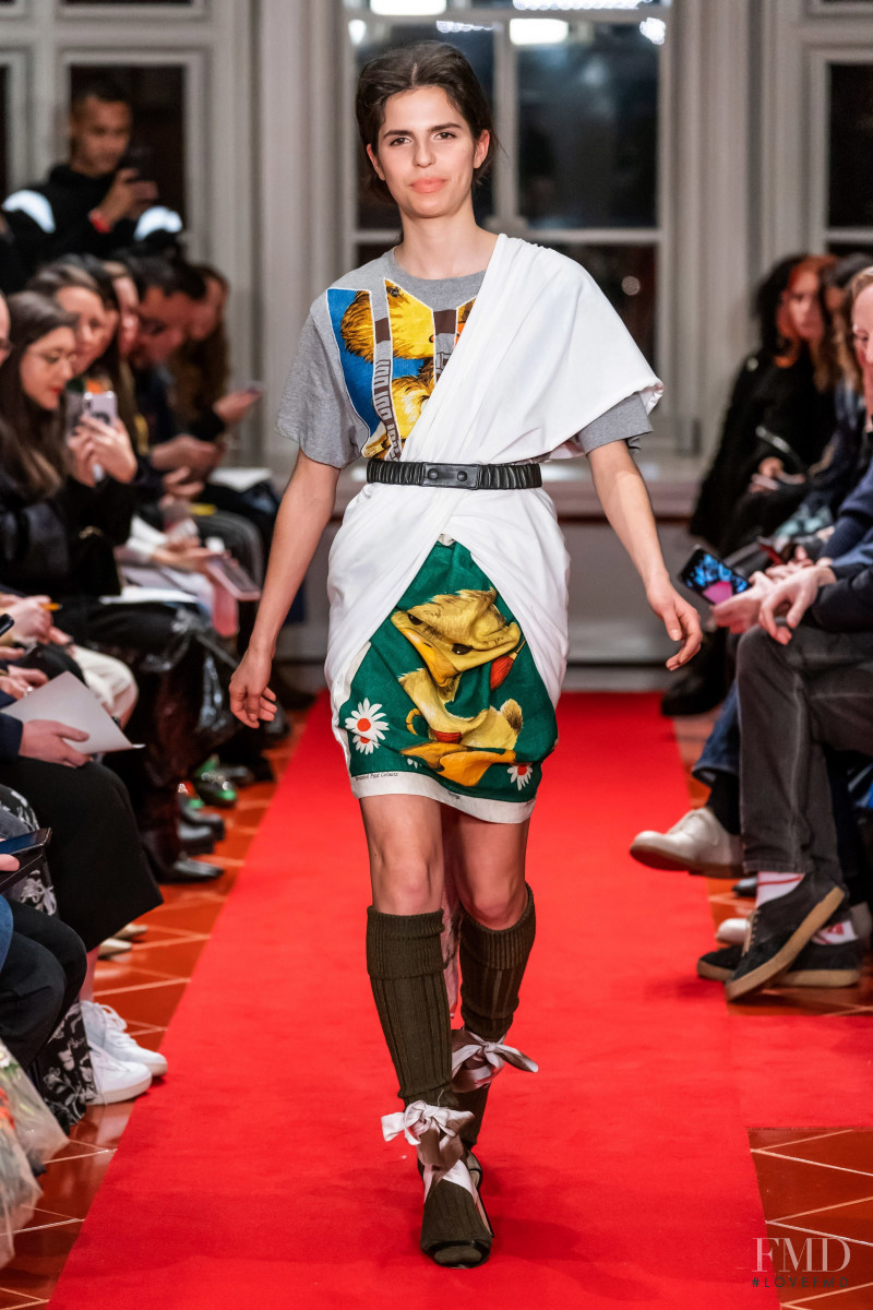 Hayett McCarthy featured in  the Symonds Pearmain fashion show for Autumn/Winter 2019