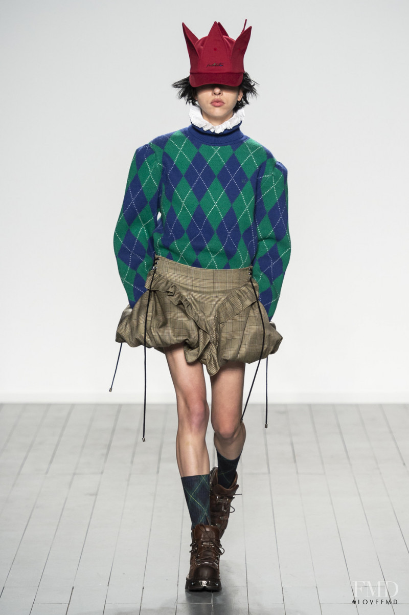 Suzi Leenaars featured in  the pushBUTTON fashion show for Autumn/Winter 2019