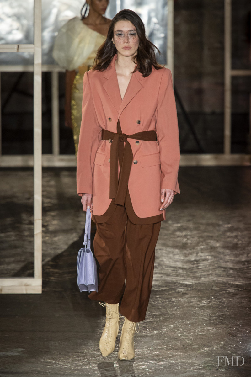 Maeva Nikita Giani Marshall featured in  the Rejina Pyo fashion show for Autumn/Winter 2019