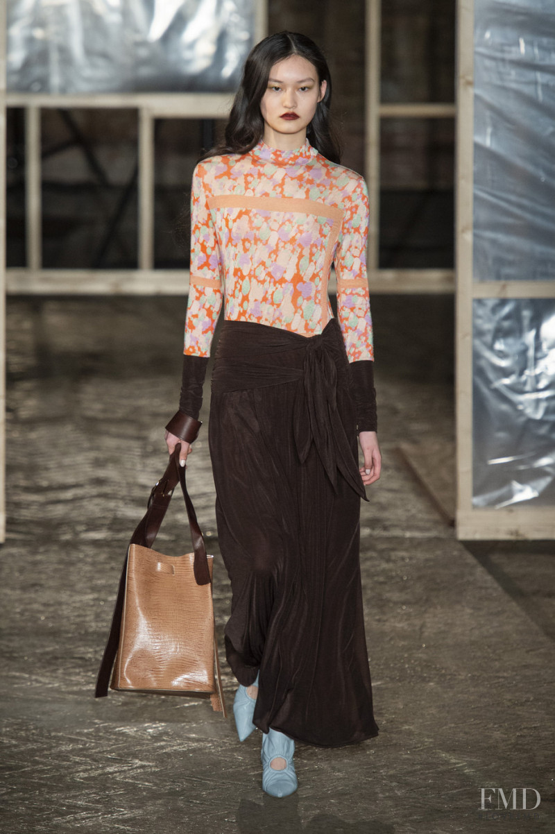 Xu Xiao Qian featured in  the Rejina Pyo fashion show for Autumn/Winter 2019