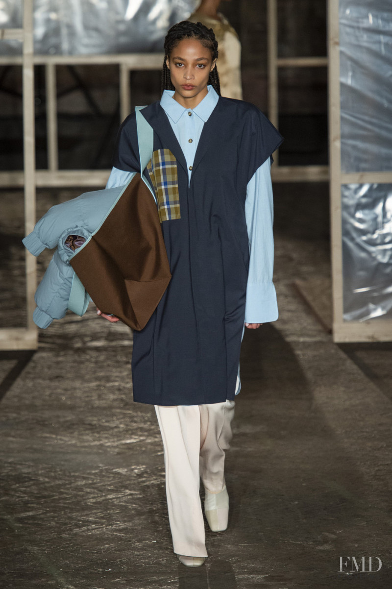 Brionka Halbert featured in  the Rejina Pyo fashion show for Autumn/Winter 2019