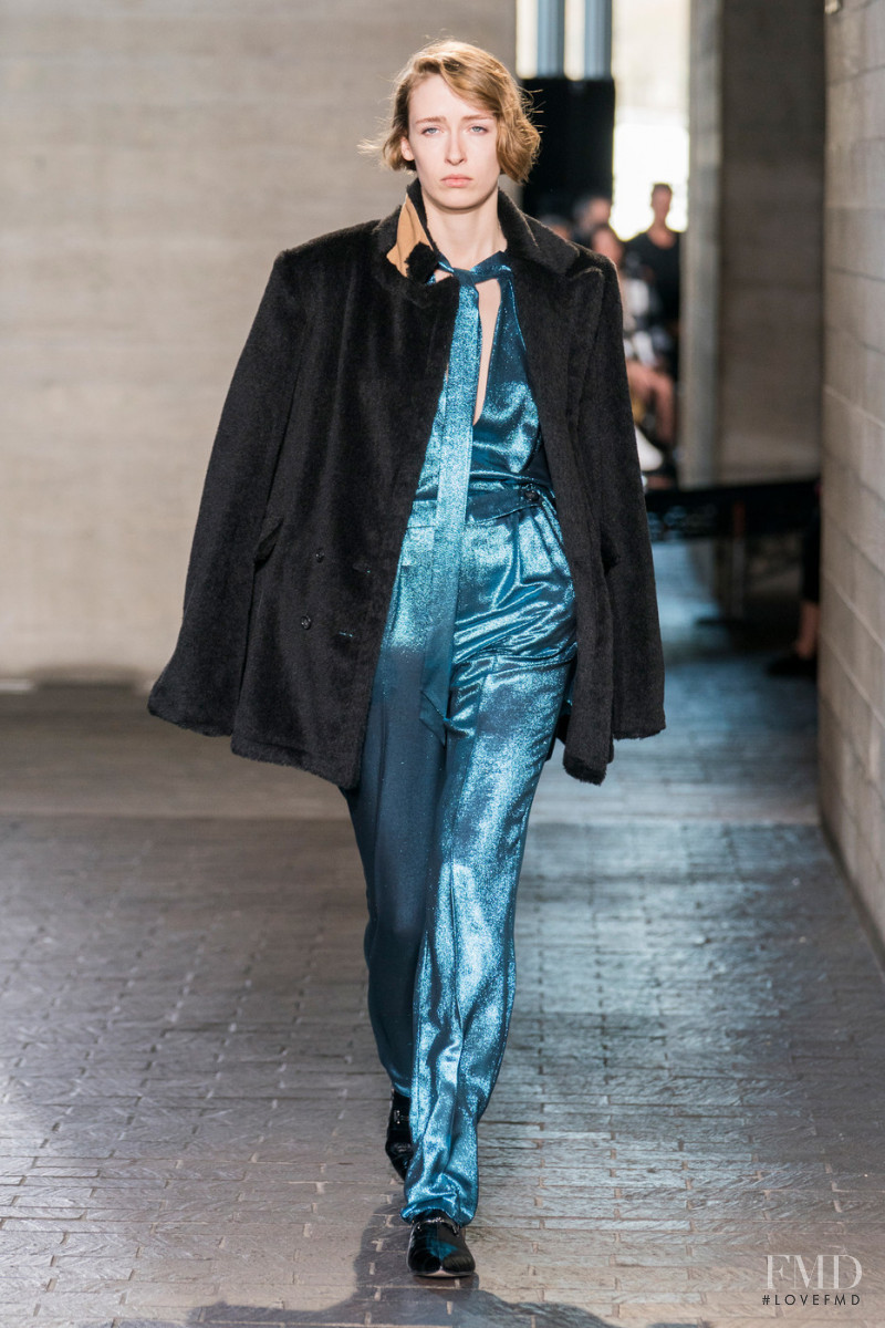 Georgia Howorth featured in  the Roland Mouret fashion show for Autumn/Winter 2019