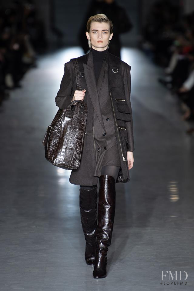 Lara Mullen featured in  the Max Mara fashion show for Autumn/Winter 2019