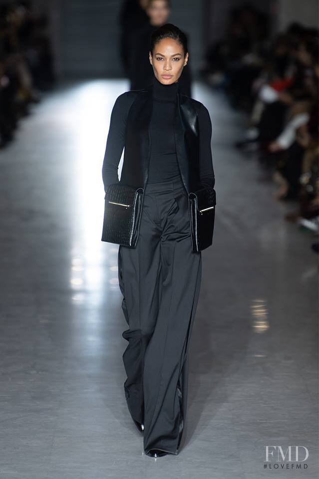 Joan Smalls featured in  the Max Mara fashion show for Autumn/Winter 2019