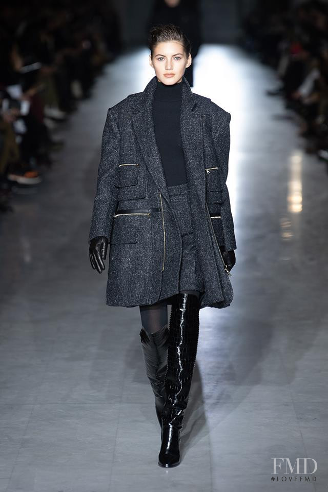 Valery Kaufman featured in  the Max Mara fashion show for Autumn/Winter 2019