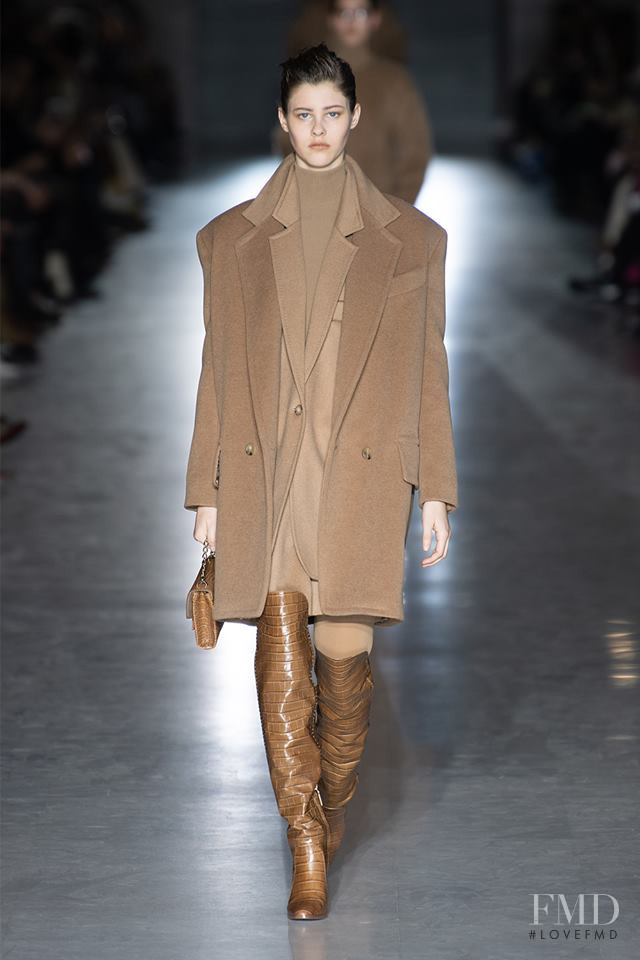 Olivia OBrien featured in  the Max Mara fashion show for Autumn/Winter 2019