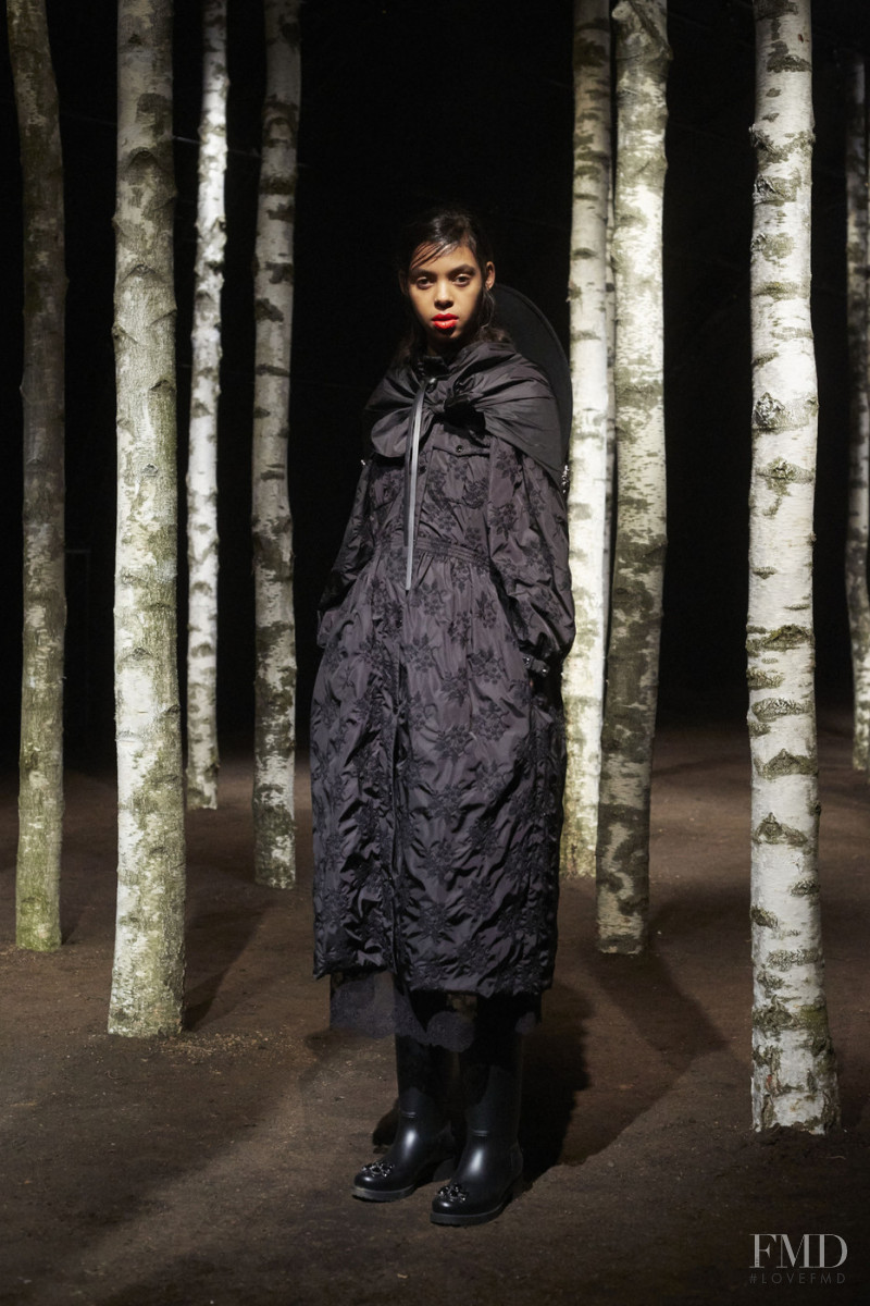 Alyssa Traore featured in  the Moncler Genius fashion show for Autumn/Winter 2019