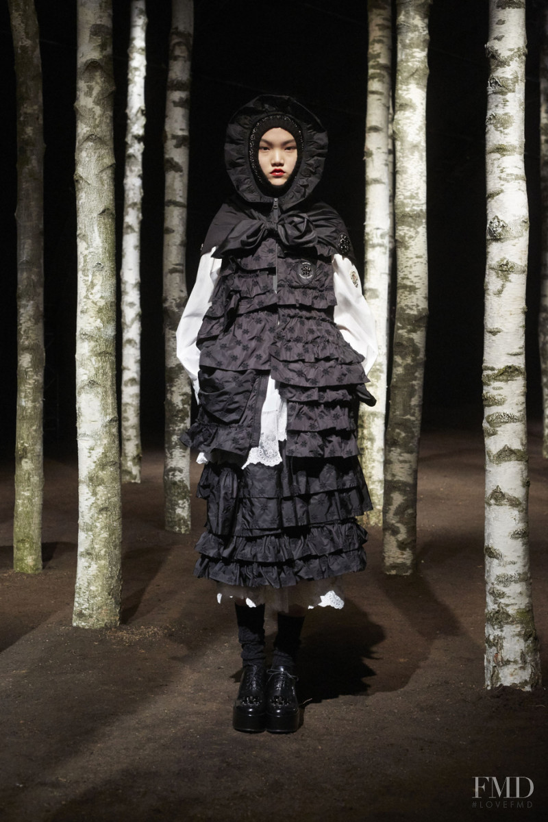 Pan Hao Wen featured in  the Moncler Genius fashion show for Autumn/Winter 2019