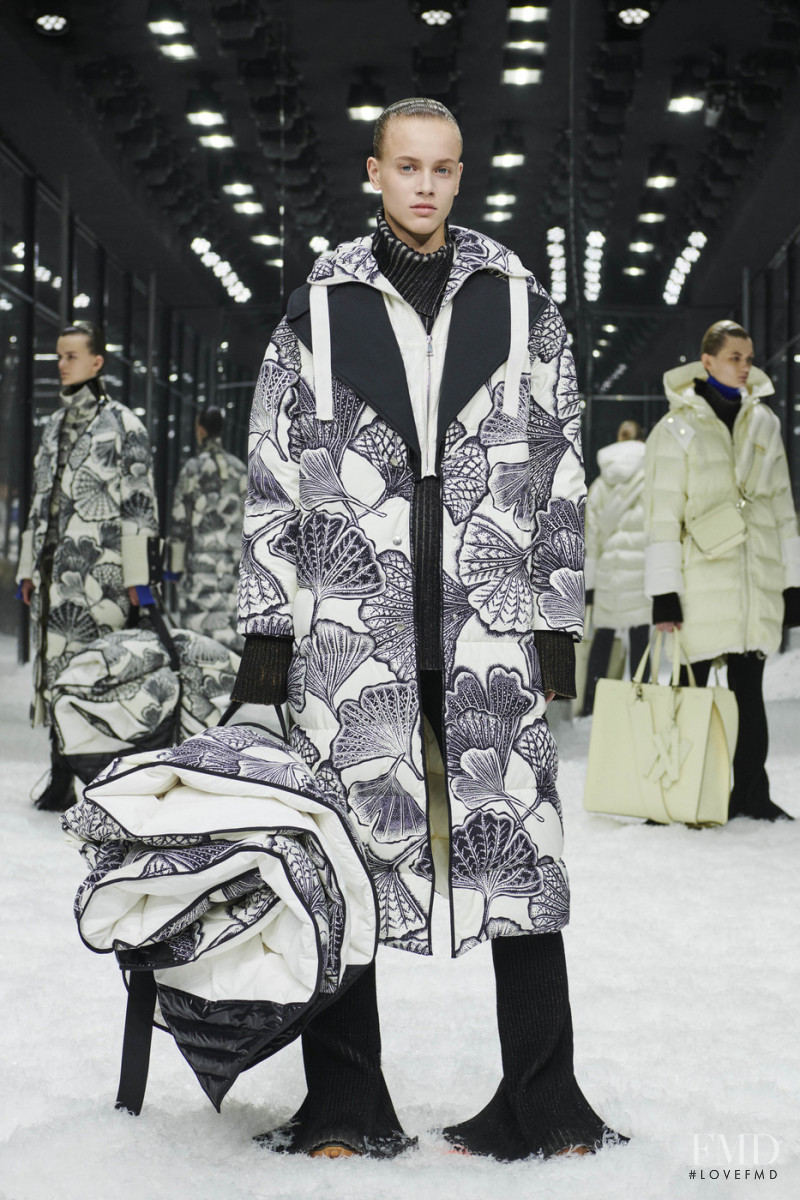 Sarah Dahl featured in  the Moncler Genius fashion show for Autumn/Winter 2019