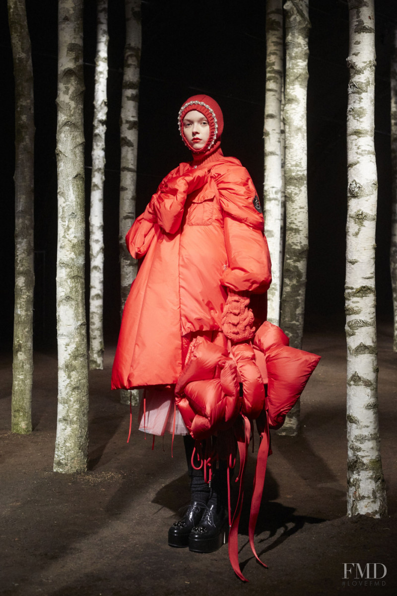 Lily Nova featured in  the Moncler Genius fashion show for Autumn/Winter 2019