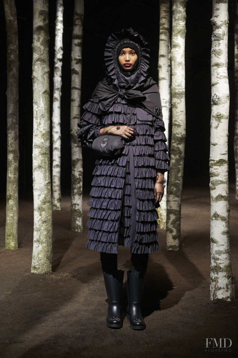 Ugbad Abdi featured in  the Moncler Genius fashion show for Autumn/Winter 2019