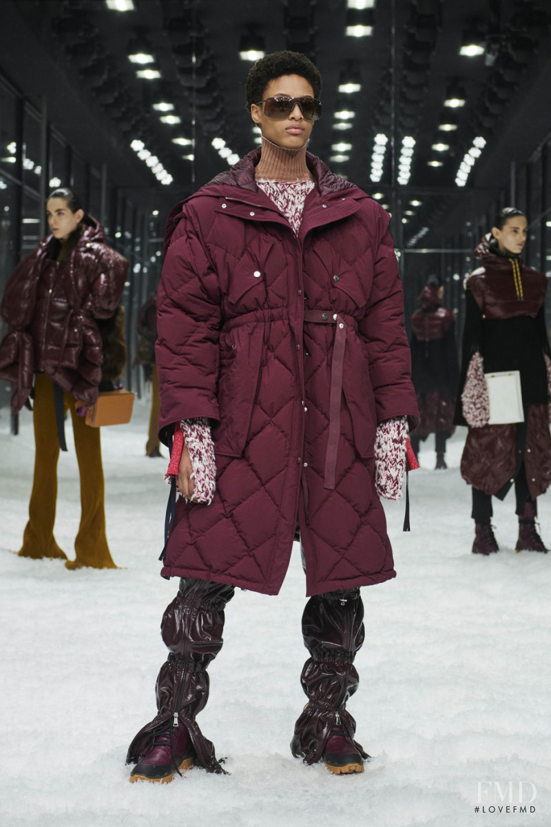Janaye Furman featured in  the Moncler Genius fashion show for Autumn/Winter 2019
