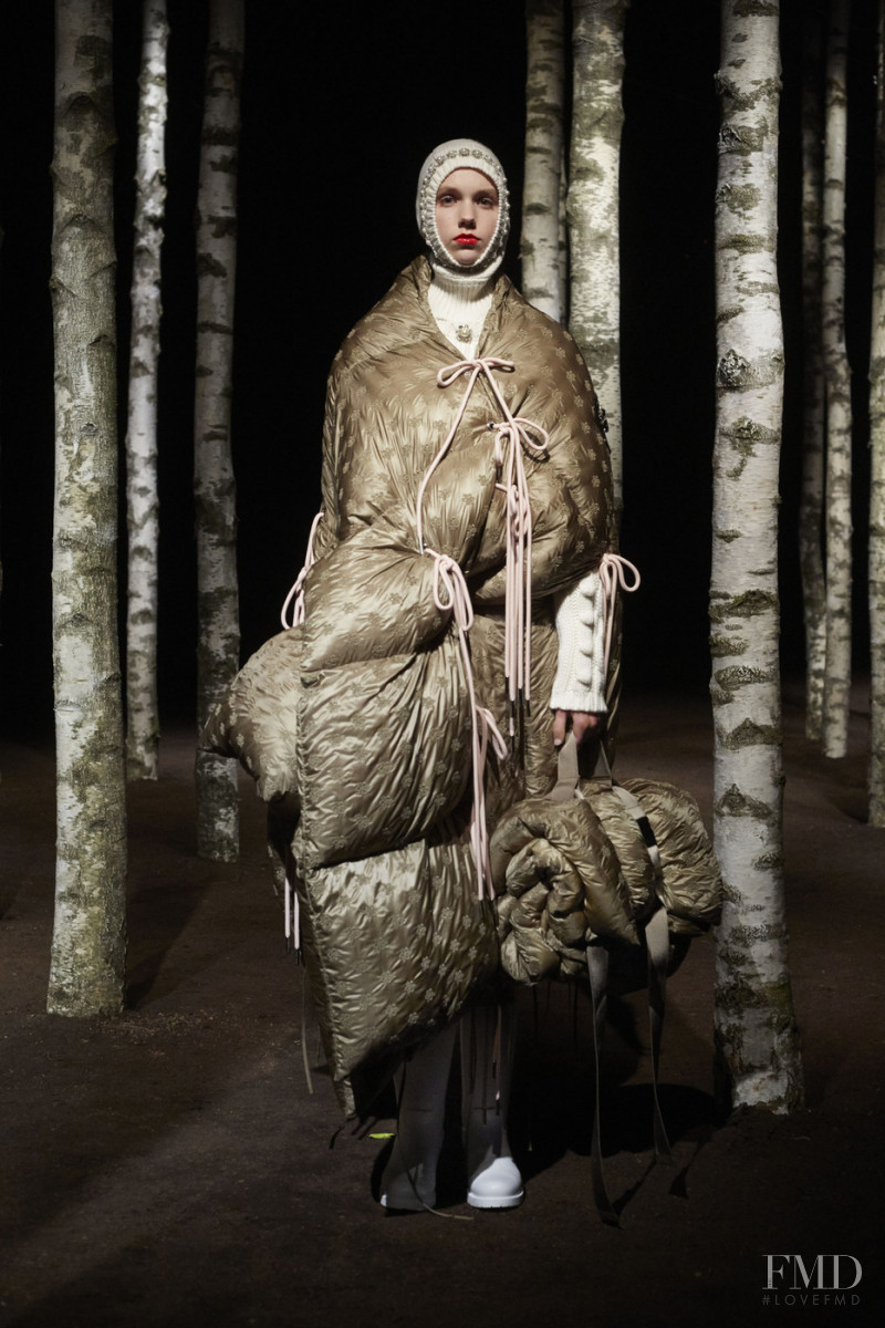 Bente Oort featured in  the Moncler Genius fashion show for Autumn/Winter 2019
