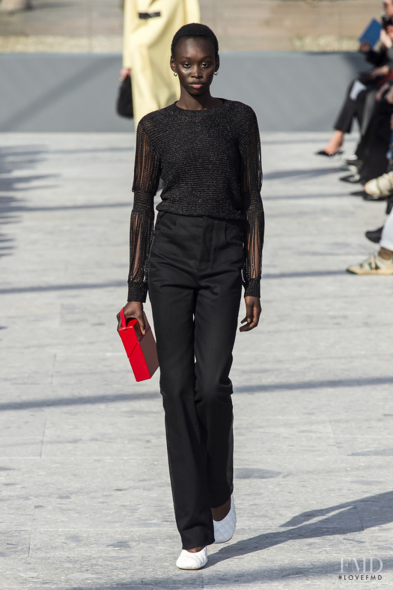 Sabah Koj featured in  the Bottega Veneta fashion show for Autumn/Winter 2019