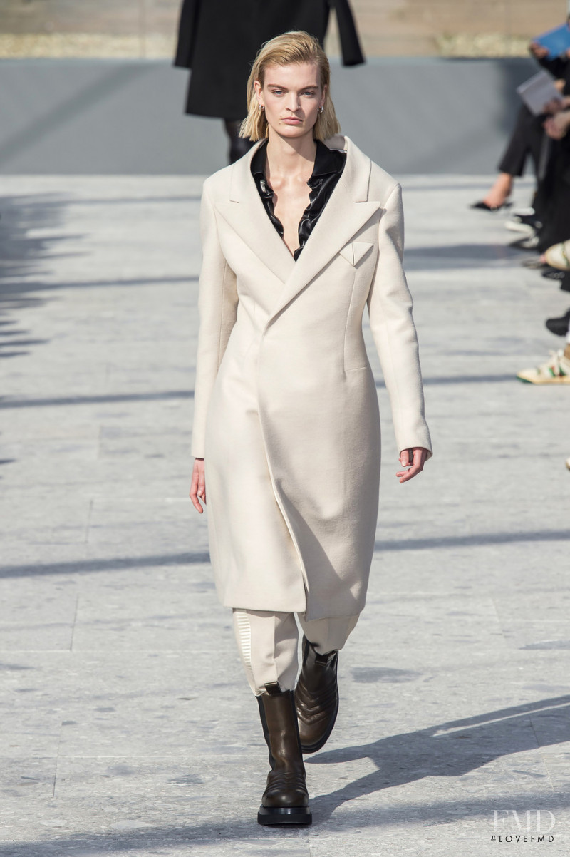 Juliane Grüner featured in  the Bottega Veneta fashion show for Autumn/Winter 2019