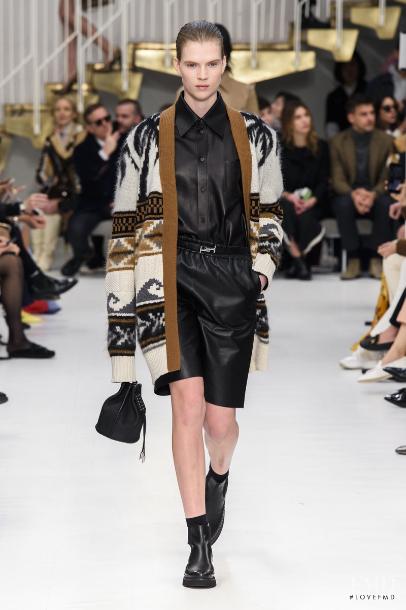Sara Eirud featured in  the Tod\'s fashion show for Autumn/Winter 2019
