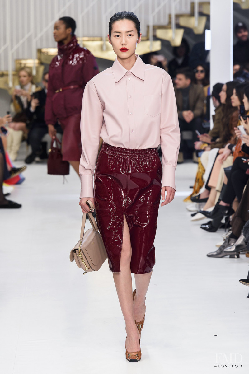 Liu Wen featured in  the Tod\'s fashion show for Autumn/Winter 2019