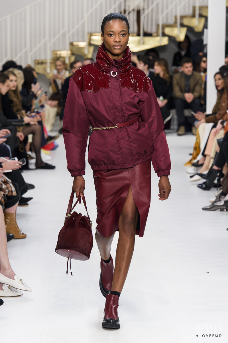 Mayowa Nicholas featured in  the Tod\'s fashion show for Autumn/Winter 2019