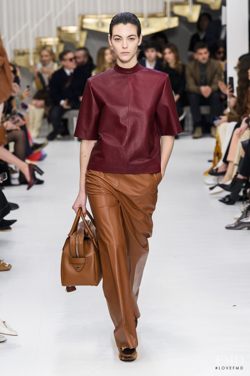 Vittoria Ceretti featured in  the Tod\'s fashion show for Autumn/Winter 2019