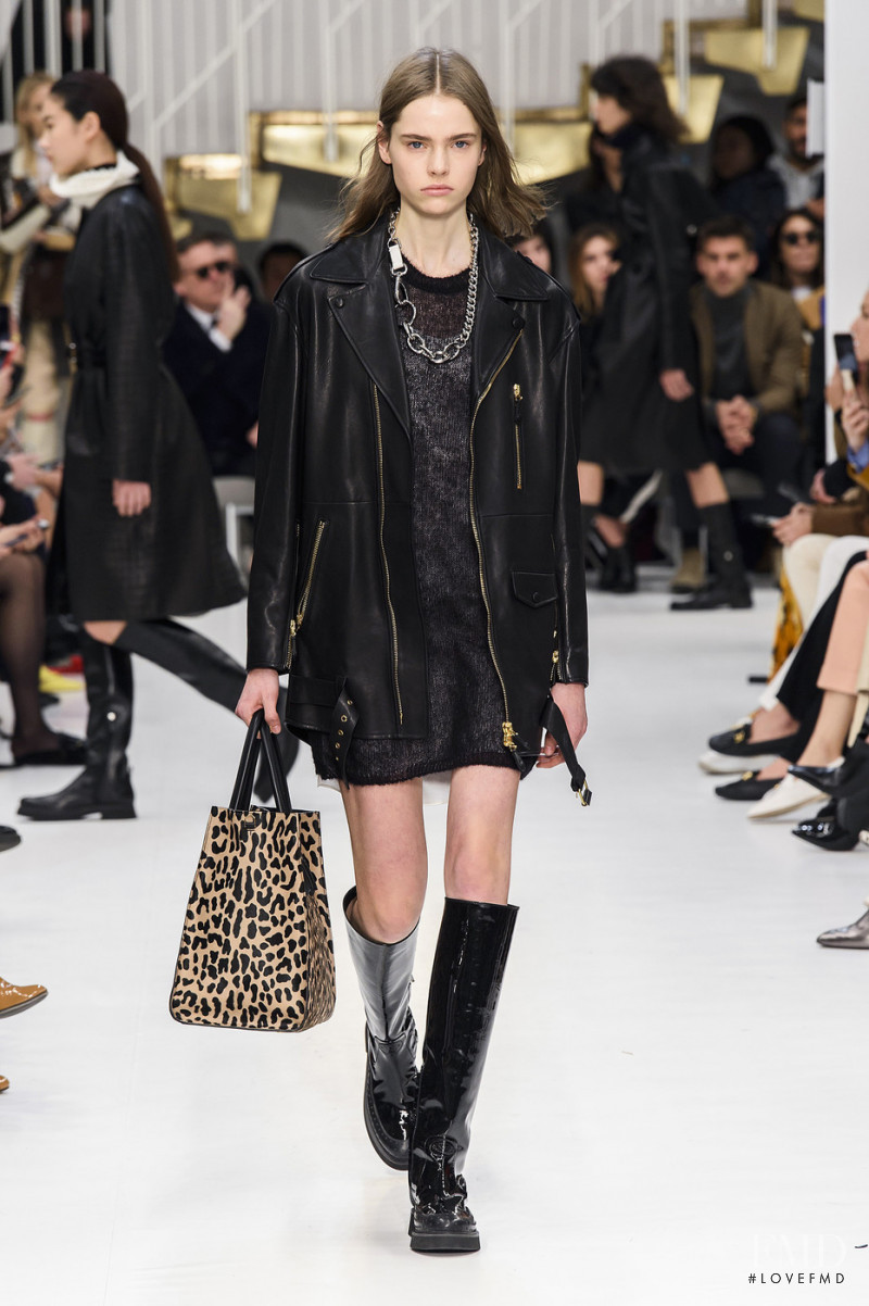 Maud Hoevelaken featured in  the Tod\'s fashion show for Autumn/Winter 2019