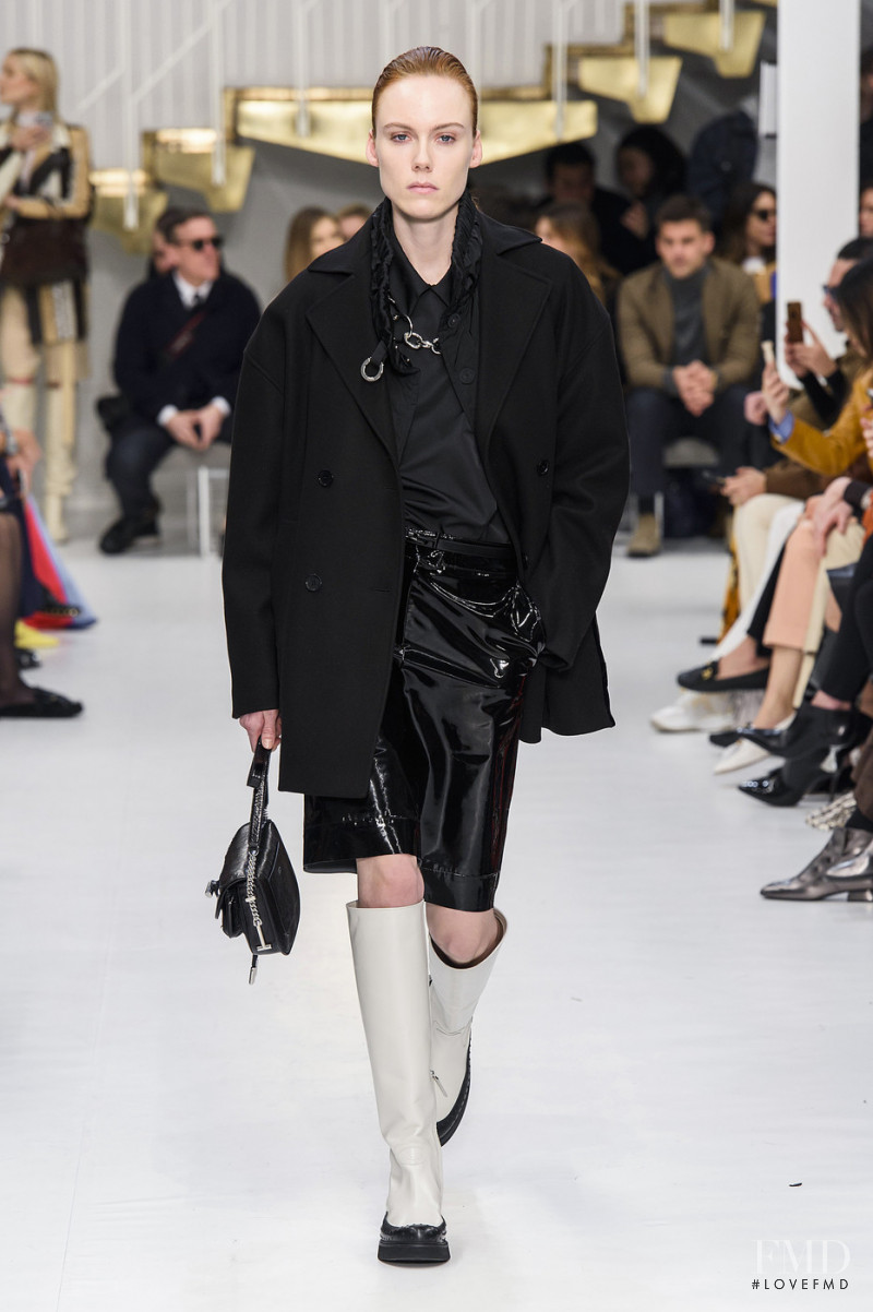 Kiki Willems featured in  the Tod\'s fashion show for Autumn/Winter 2019