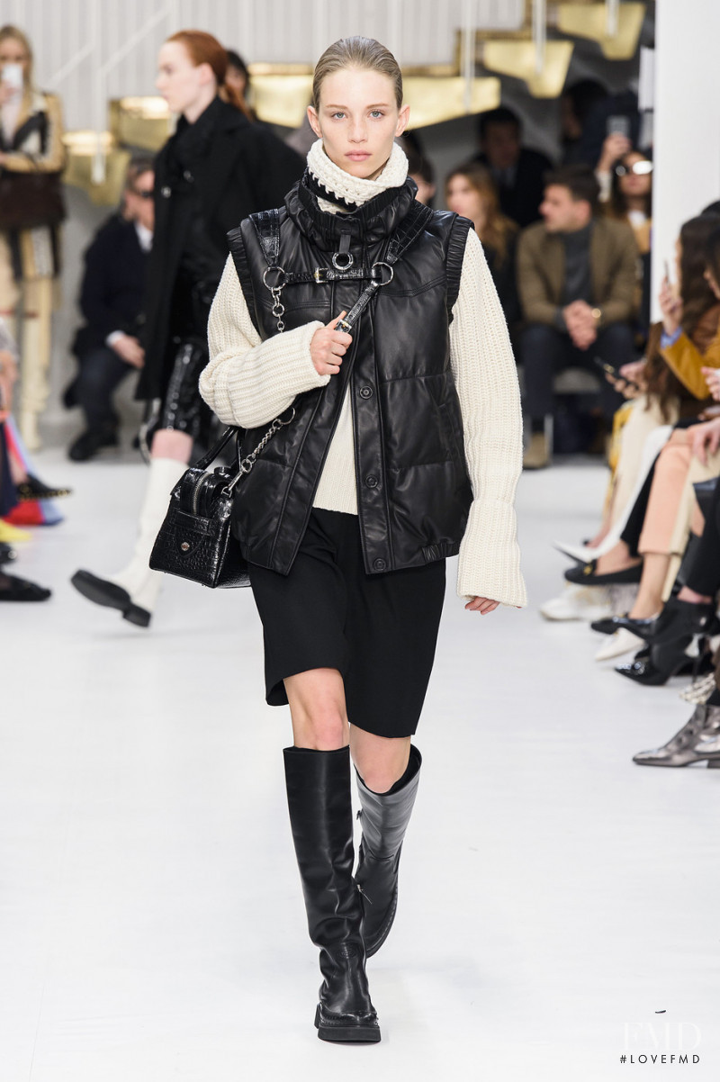 Rebecca Leigh Longendyke featured in  the Tod\'s fashion show for Autumn/Winter 2019