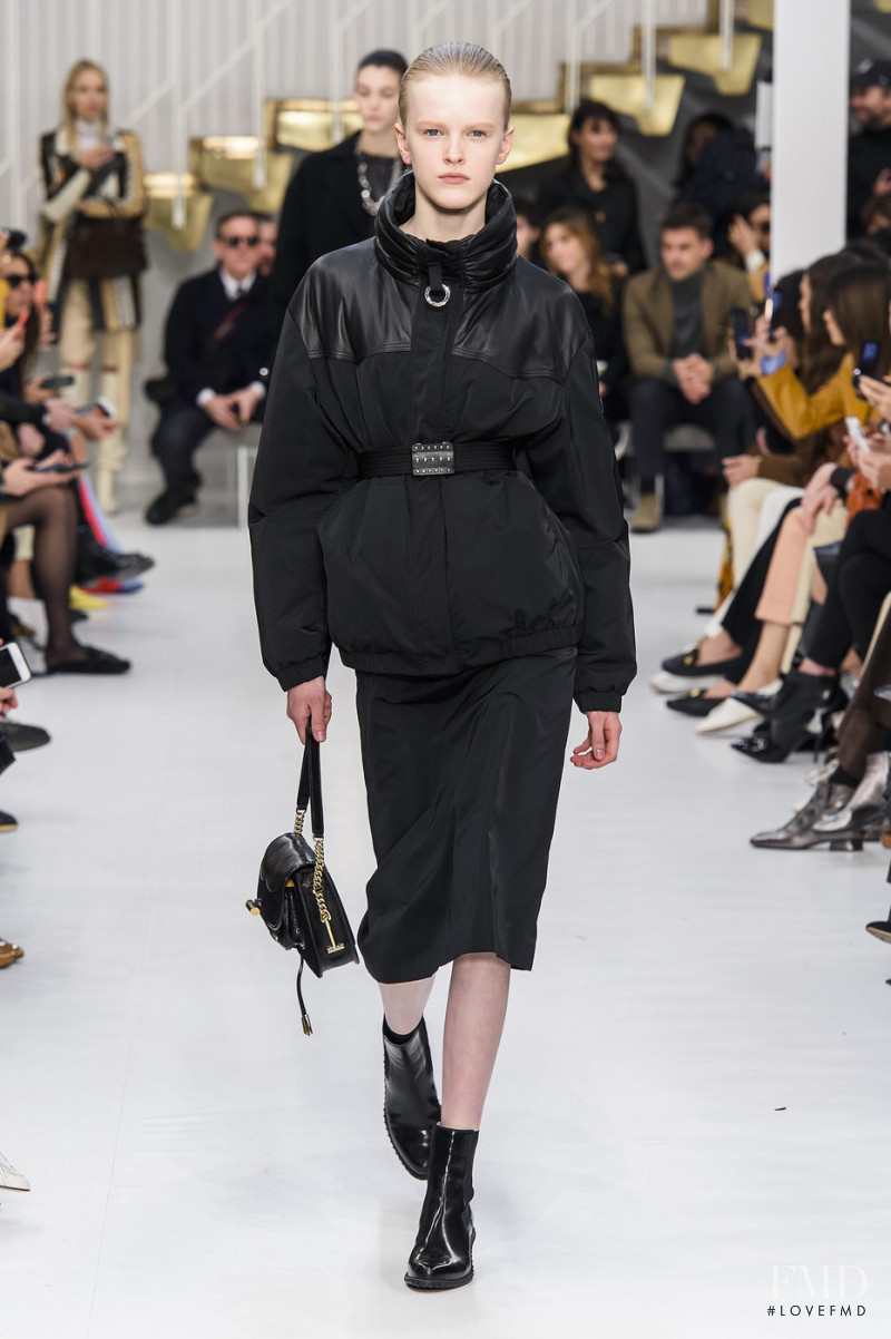 Hannah Motler featured in  the Tod\'s fashion show for Autumn/Winter 2019