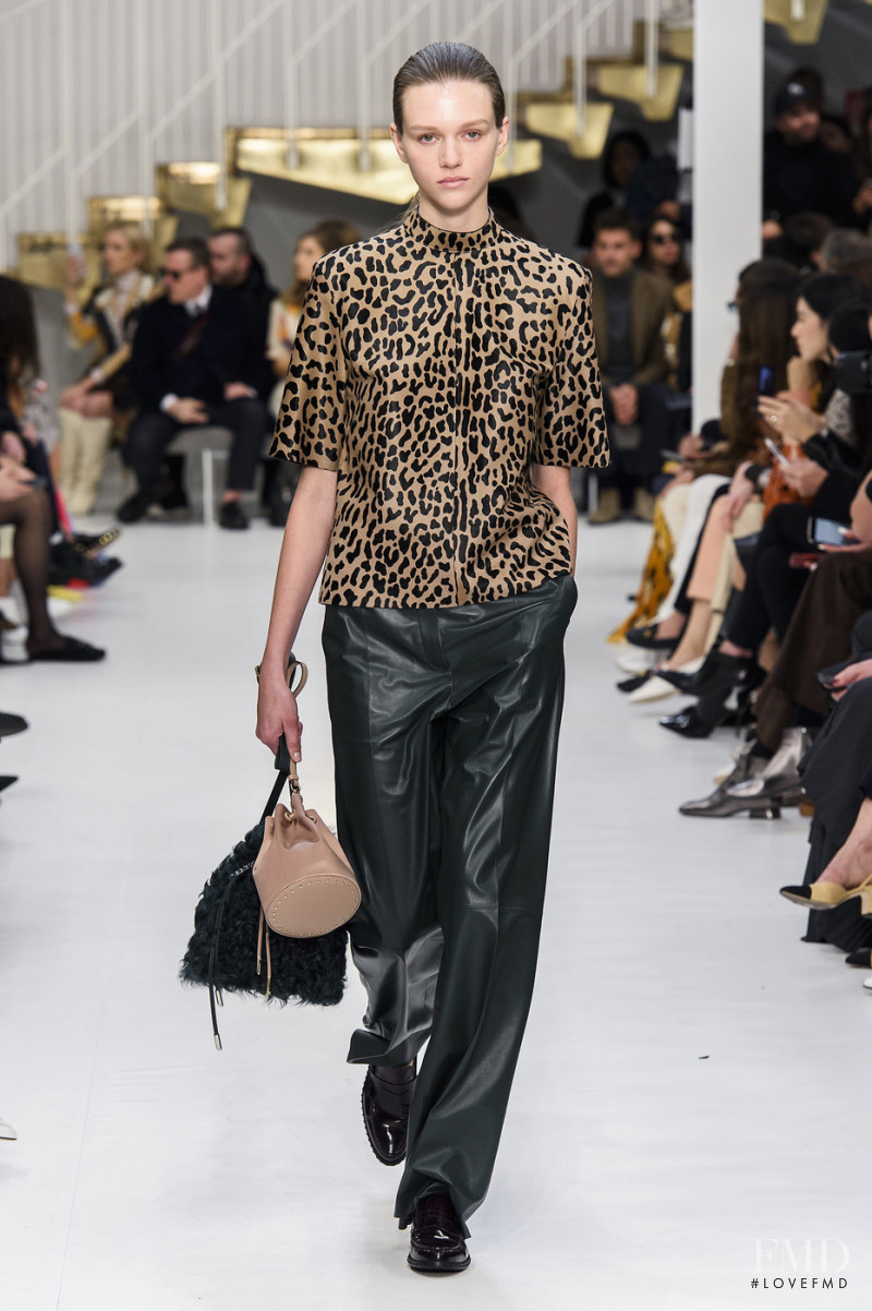 Natalie Ogg featured in  the Tod\'s fashion show for Autumn/Winter 2019