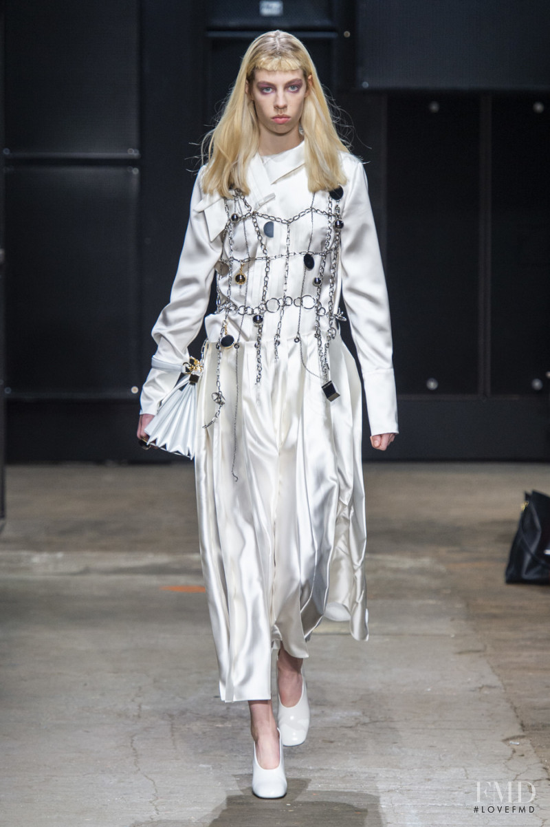 Ellie Danilewicz featured in  the Marni fashion show for Autumn/Winter 2019