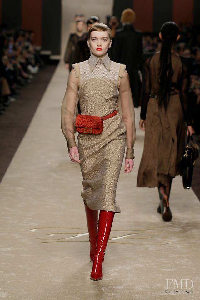 Ruth Bell featured in  the Fendi fashion show for Autumn/Winter 2019