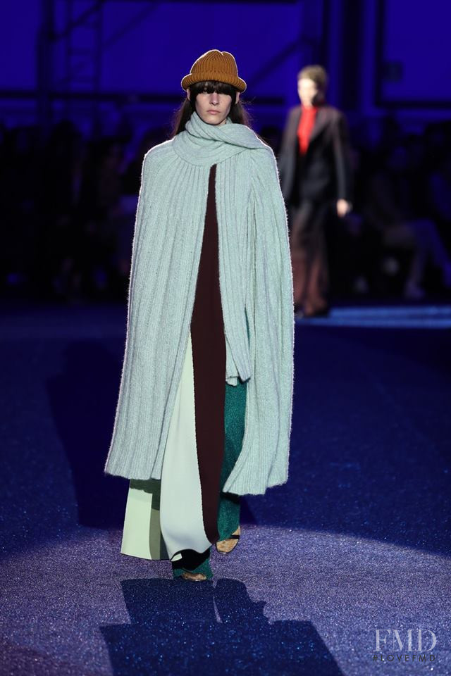 Cyrielle Lalande featured in  the Missoni fashion show for Autumn/Winter 2019