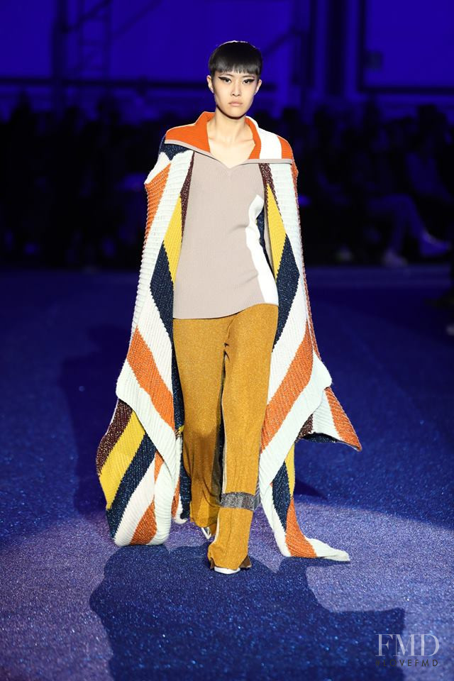 So Hyun Jung featured in  the Missoni fashion show for Autumn/Winter 2019