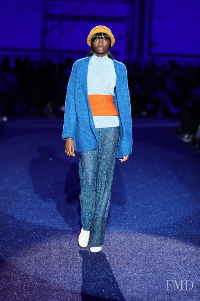 Assa Baradji featured in  the Missoni fashion show for Autumn/Winter 2019