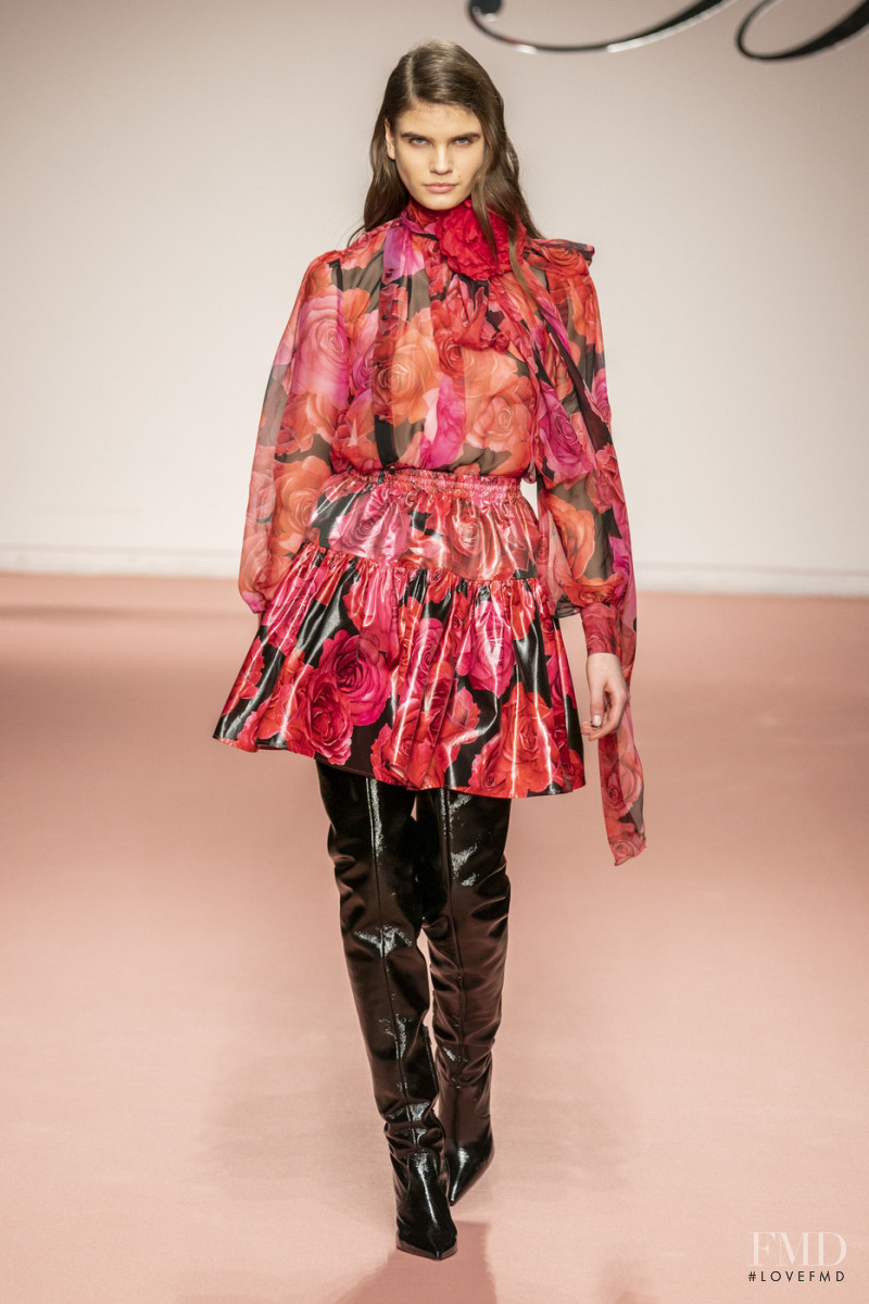 Katya Lashko featured in  the Blumarine fashion show for Autumn/Winter 2019