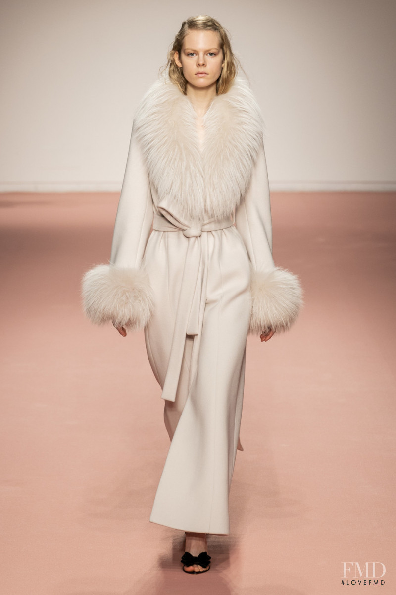 Jodie Alien featured in  the Blumarine fashion show for Autumn/Winter 2019