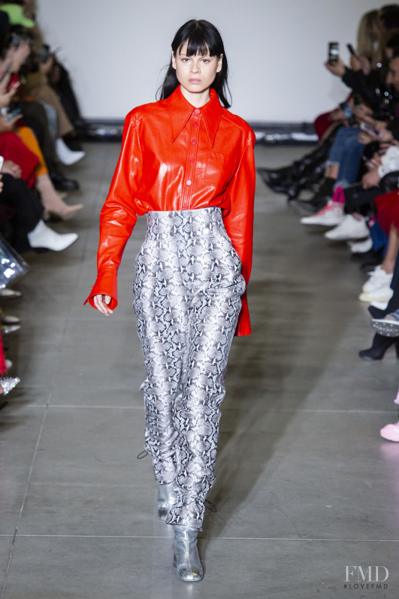 Ana Cristina Plansky featured in  the Annakiki fashion show for Autumn/Winter 2019