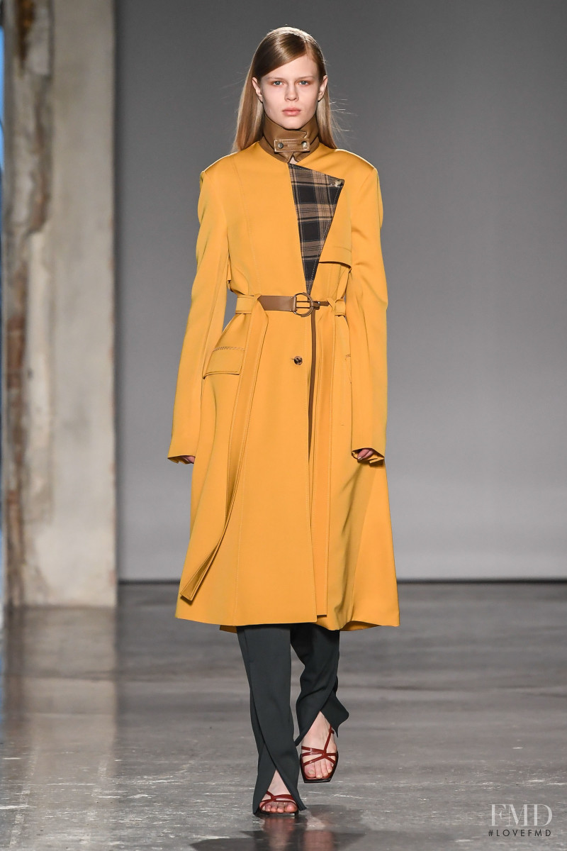 Estelle Nehring featured in  the Gabriele Colangelo fashion show for Autumn/Winter 2019