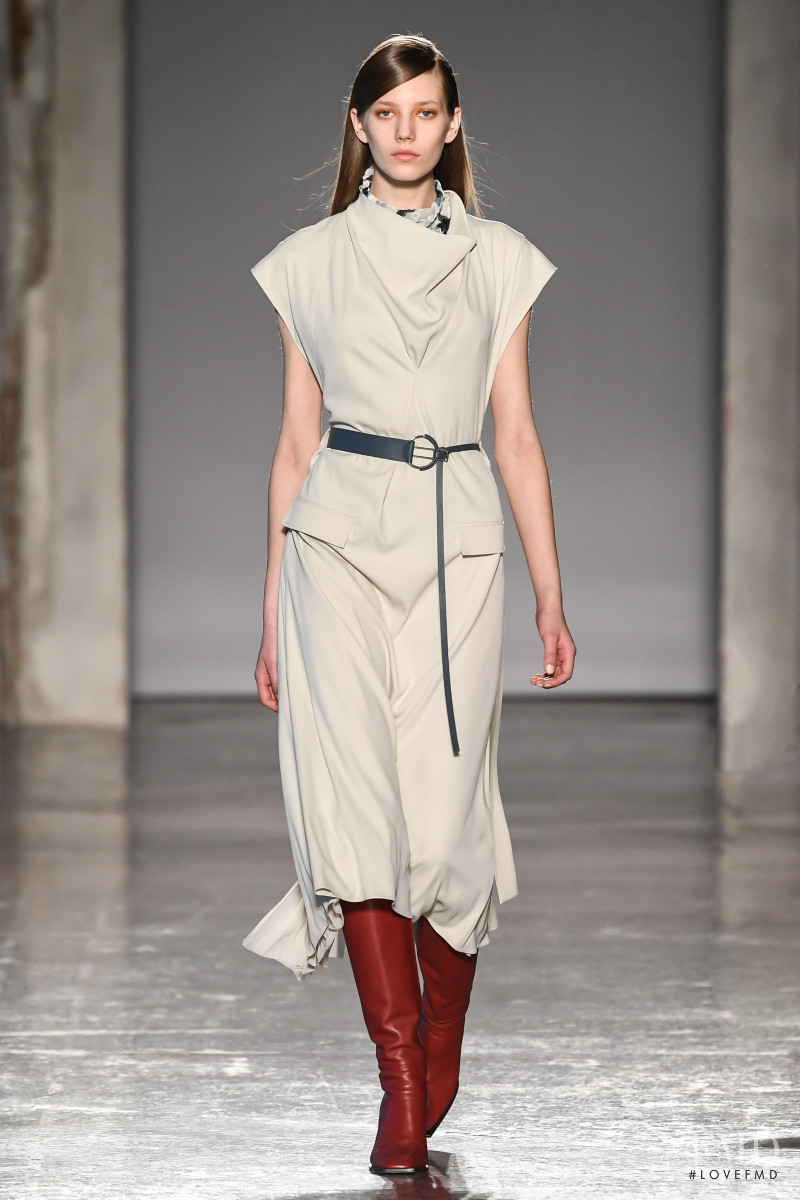 Tani Birkin featured in  the Gabriele Colangelo fashion show for Autumn/Winter 2019