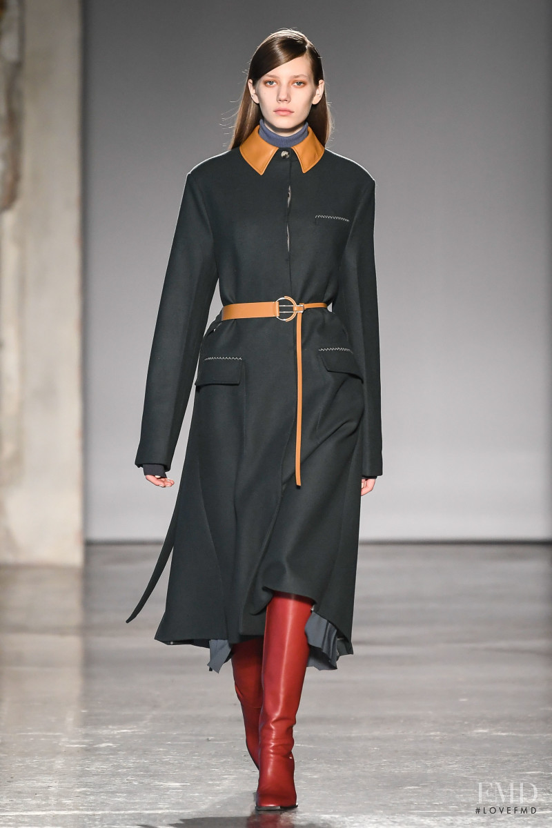 Tani Birkin featured in  the Gabriele Colangelo fashion show for Autumn/Winter 2019