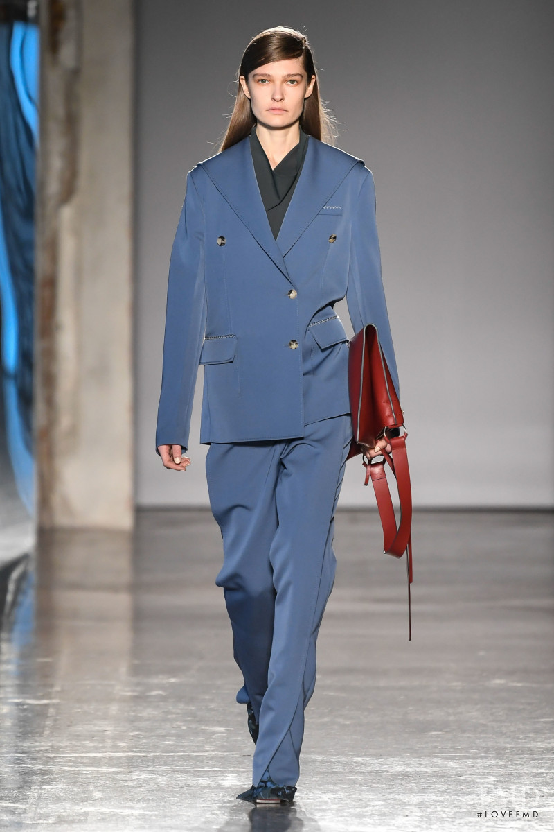 Laura Schoenmakers featured in  the Gabriele Colangelo fashion show for Autumn/Winter 2019